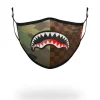 ADULT CHECKS u0026 CAMO FORM FITTING FACE MASK>SPRAYGROUND