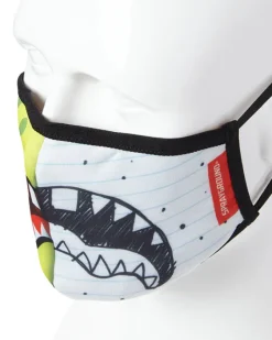 ADULT DOODLEBOB SPLIT SHARK FORM FITTING FACE-COVERING><noscript><img width=