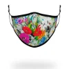 ADULT FLORAL MONEY FORM FITTING FACE MASK>SPRAYGROUND Online