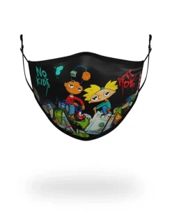 ADULT HEY ARNOLD MONEY STACKS FORM FITTING FACE-COVERING>SPRAYGROUND Sale