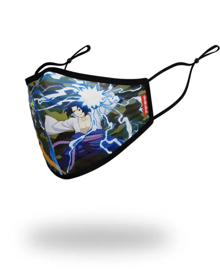 ADULT NARUTO VS SASUKE FORM FITTING FACE-COVERING>SPRAYGROUND Clearance
