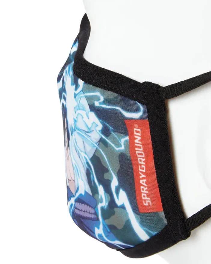 ADULT NARUTO VS SASUKE FORM FITTING FACE-COVERING>SPRAYGROUND Clearance