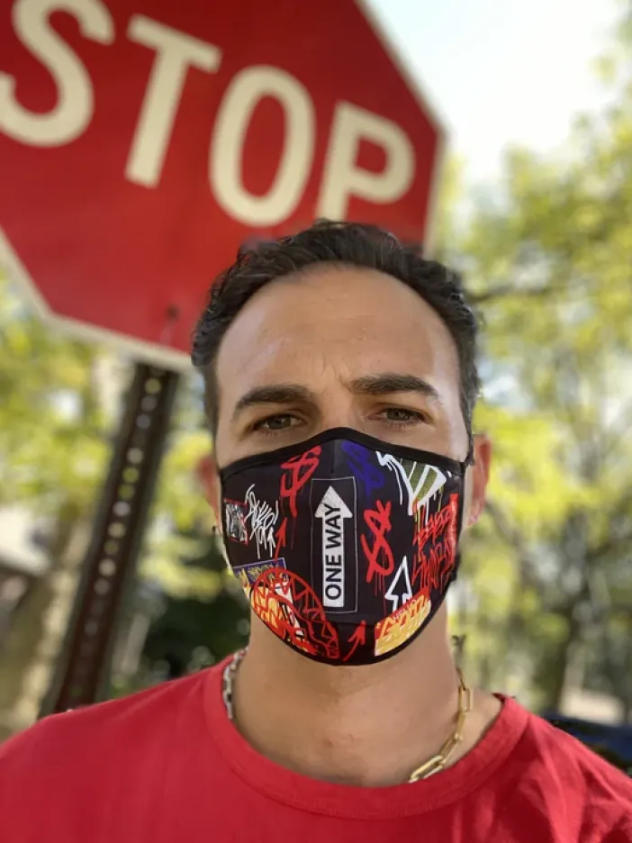 ADULT ONE WAY FORM-FITTING FACE MASK>SPRAYGROUND Outlet