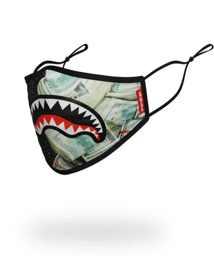 ADULT PARTY SHARK FORM FITTING FACE MASK>SPRAYGROUND Discount
