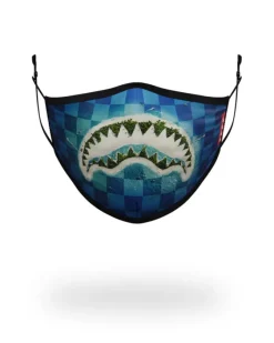 ADULT SHARK ISLAND FORM FITTING FACE MASK>SPRAYGROUND Hot