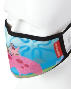 ADULT SPONGEBOB JELLY SHARK FORM FITTING FACE-COVERING><noscript><img width=