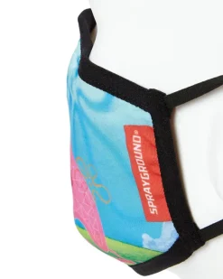 ADULT SPONGEBOB JELLY SHARK FORM FITTING FACE-COVERING><noscript><img width=