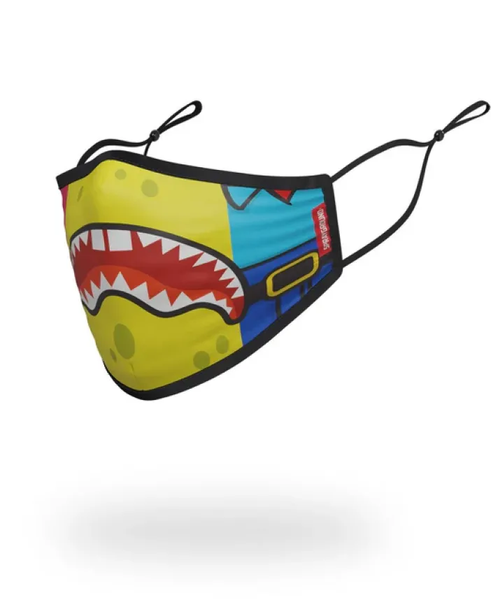 ADULT SPONGEBOB OG SHARK FORM FITTING FACE-COVERING>SPRAYGROUND Outlet