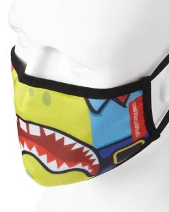 ADULT SPONGEBOB OG SHARK FORM FITTING FACE-COVERING><noscript><img width=