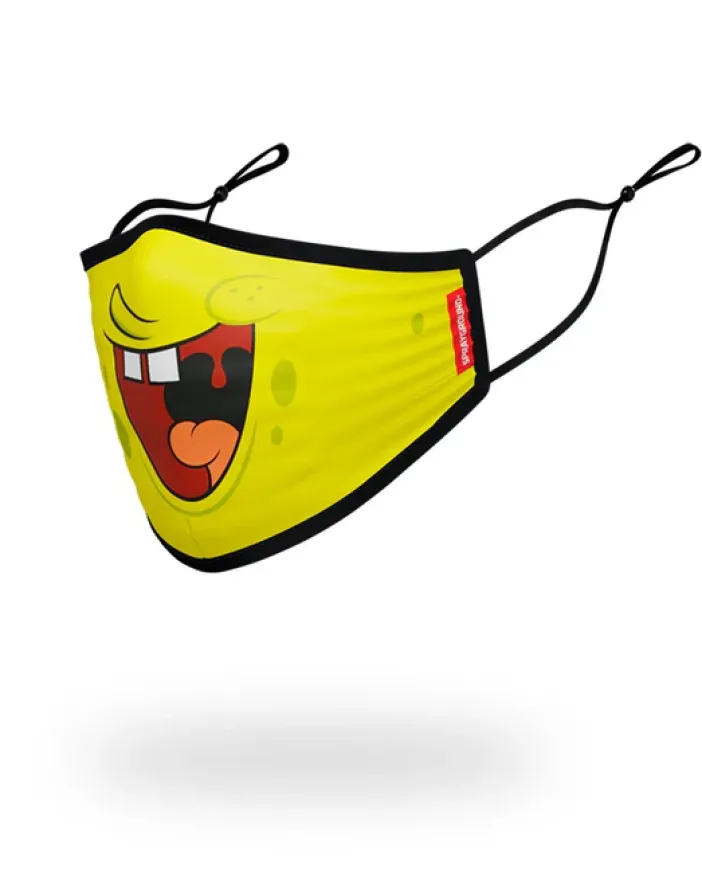 ADULT SPONGEBOB SMILE FORM FITTING FACE-COVERING>SPRAYGROUND Outlet