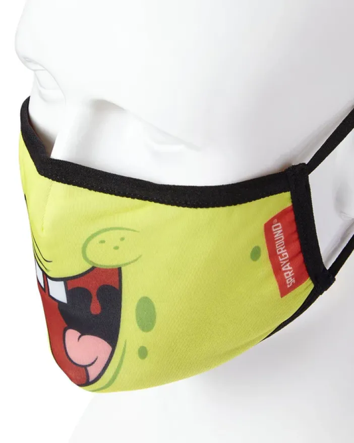 ADULT SPONGEBOB SMILE FORM FITTING FACE-COVERING>SPRAYGROUND Outlet
