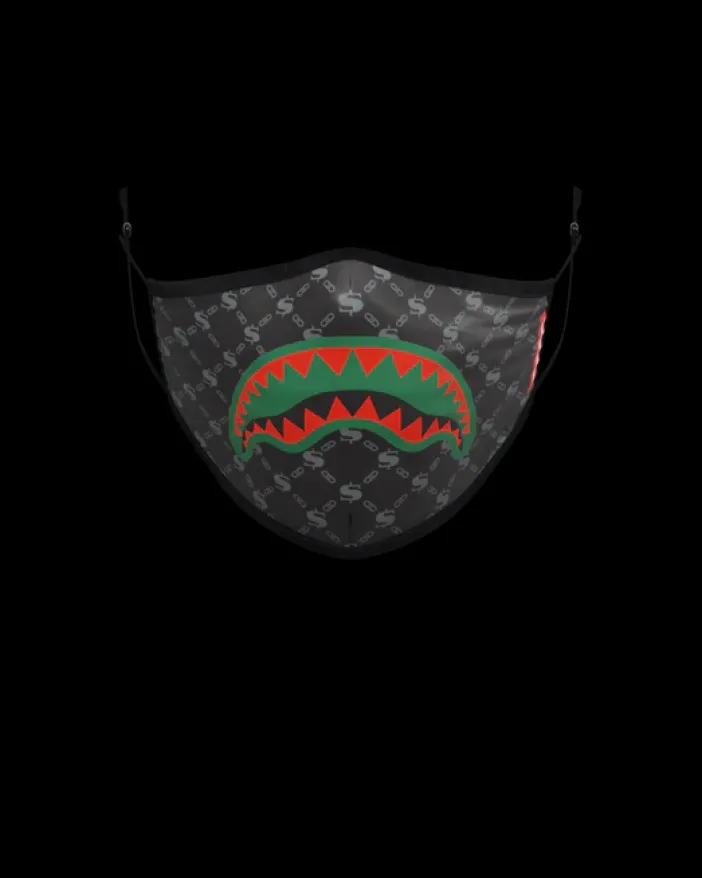 ADULT SPUCCI (BLACK) FORM-FITTING FACE MASK>SPRAYGROUND Outlet
