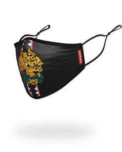 ADULT SPUCCI LEOPARD FORM FITTING FACE MASK>SPRAYGROUND Online