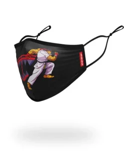 ADULT STREET FIGHTER RYU SHARK FORM FITTING FACE-COVERING>SPRAYGROUND Best
