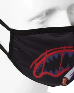 ADULT STREET FIGHTER RYU SHARK FORM FITTING FACE-COVERING><noscript><img width=