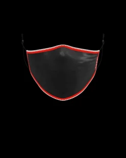 ADULT VERTICAL SHARK (BLACK) FORM-FITTING FACE MASK>SPRAYGROUND Best