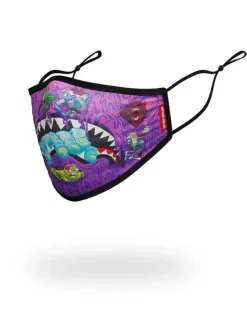 ADULT ZOMBIE SHARK FORM FITTING FACE MASK>SPRAYGROUND Hot