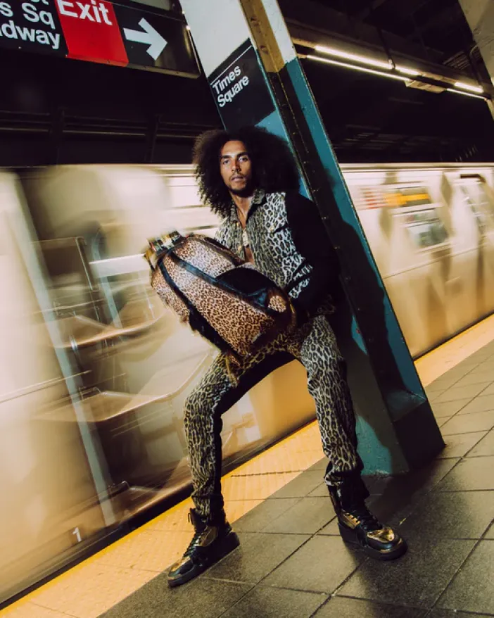 AFRICAN INTELLIGENCE 9 COURAGE LIVES ON BACKPACK - SANDFLOWER COLLAB>SPRAYGROUND Discount