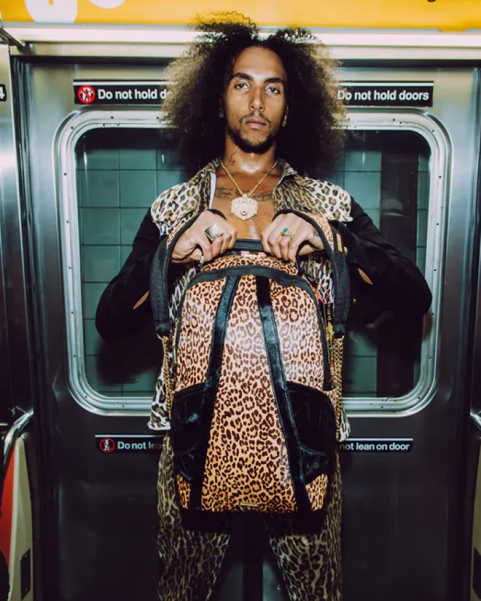 AFRICAN INTELLIGENCE 9 COURAGE LIVES ON BACKPACK - SANDFLOWER COLLAB>SPRAYGROUND Discount