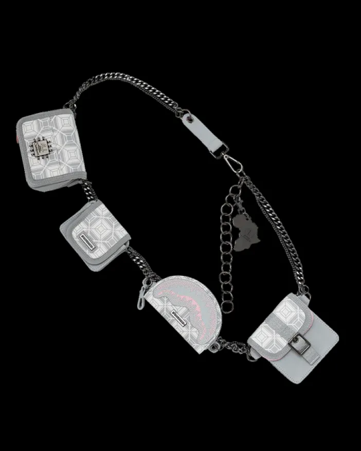 A.I.8 AFRICAN INTELLIGENCE BOOKED u0026 BUSY CHARM WAISTBELT>SPRAYGROUND Online