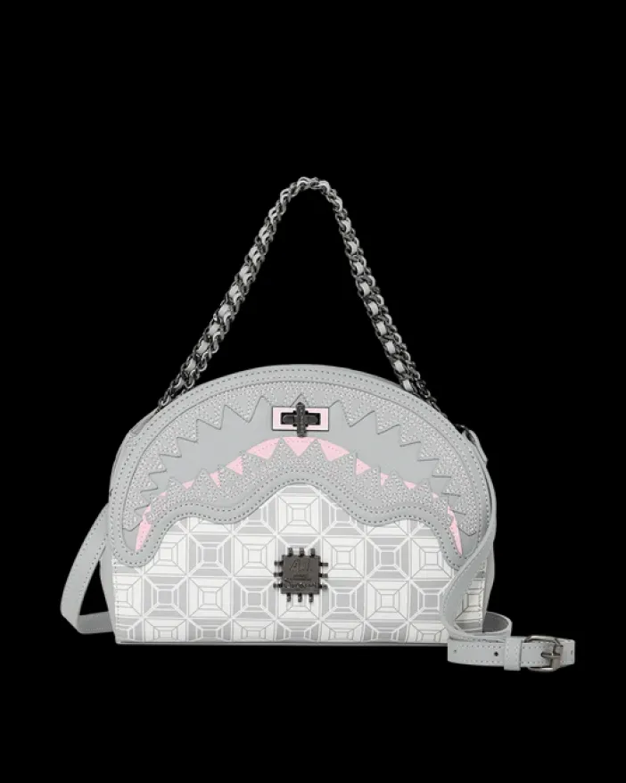 A.I.8 AFRICAN INTELLIGENCE BOOKED u0026 BUSY SHARK HANDBAG>SPRAYGROUND Clearance