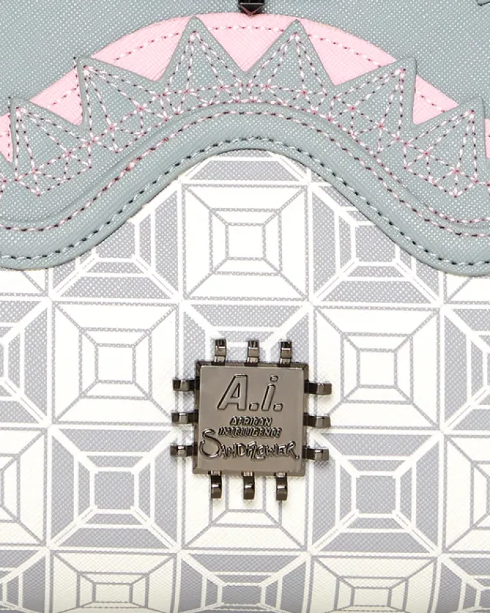 A.I.8 AFRICAN INTELLIGENCE BOOKED u0026 BUSY SHARK HANDBAG>SPRAYGROUND Clearance