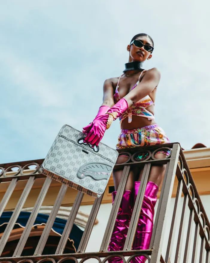 A.I.8 AFRICAN INTELLIGENCE BOOKED u0026 BUSY CITY SAVVY HANDBAG>SPRAYGROUND Discount