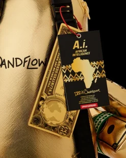 A.I.8 AFRICAN INTELLIGENCE PATH TO THE FUTURE II MEDIUM MONEYBEAR TEDDYBEAR BACKPACK><noscript><img width=