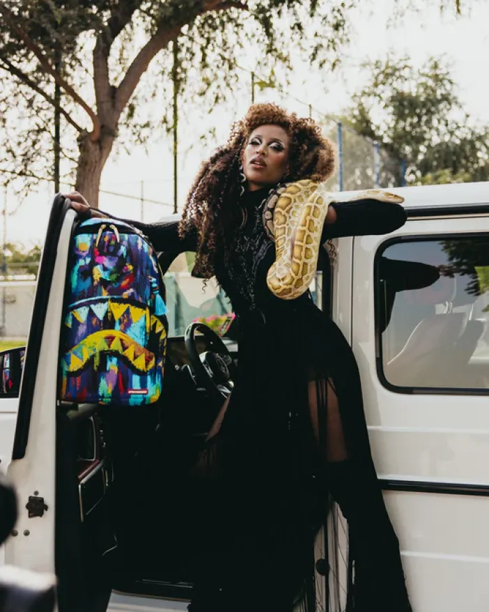 A.I.8 AFRICAN INTELLIGENCE PLANET UTOPIA BACKPACK (DLXV)>SPRAYGROUND Clearance