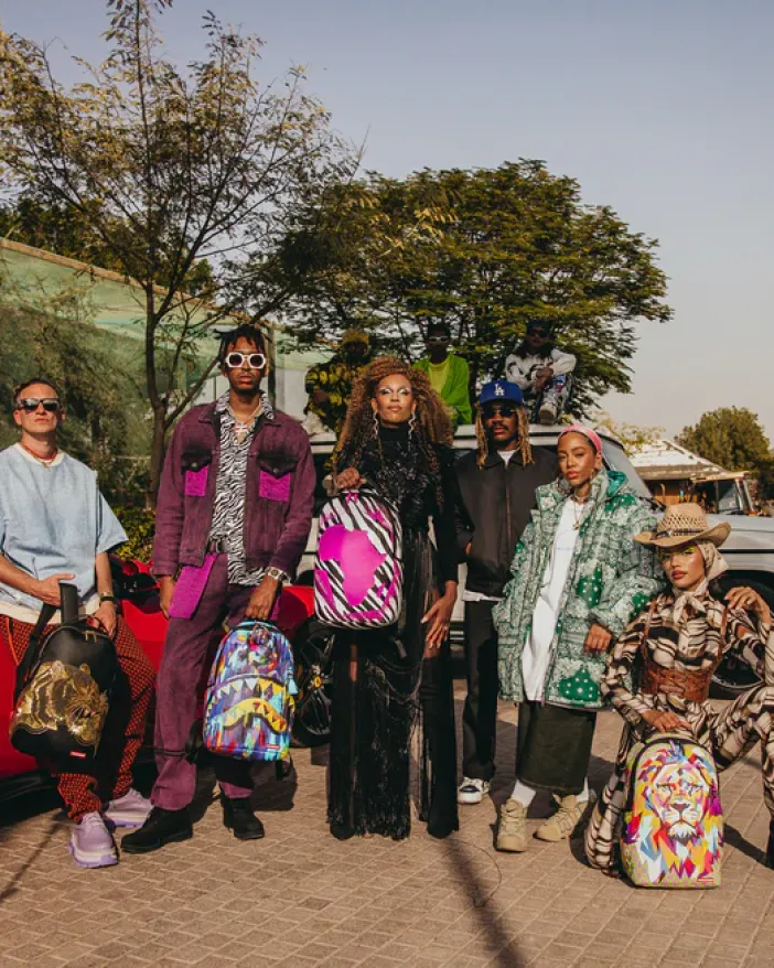 A.I.8 AFRICAN INTELLIGENCE THE LEADER WITHIN BACKPACK (DLXV)>SPRAYGROUND Hot