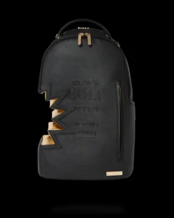 A.i.3 SHARK BITE BLACK GOLD BACKPACK (DLXV)><noscript><img width=