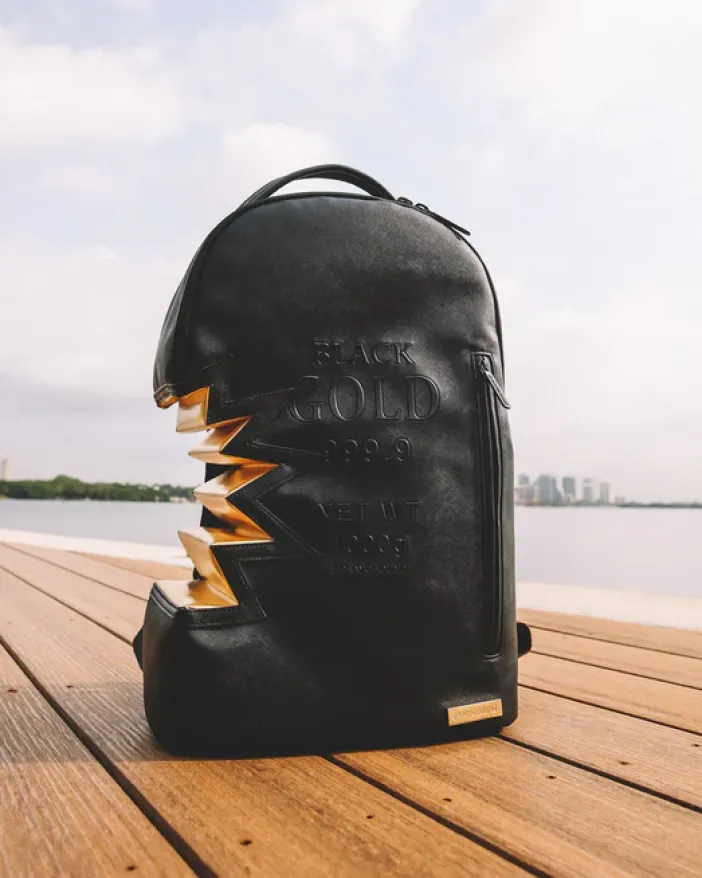 A.i.3 SHARK BITE BLACK GOLD BACKPACK (DLXV)>SPRAYGROUND Online