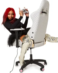 AIR TO THE THRONE JETSET GAMING CHAIR - SUPER RARE><noscript><img width=
