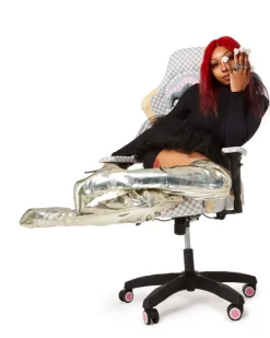 AIR TO THE THRONE JETSET GAMING CHAIR - SUPER RARE><noscript><img width=