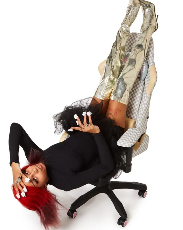 AIR TO THE THRONE JETSET GAMING CHAIR - SUPER RARE>SPRAYGROUND Discount