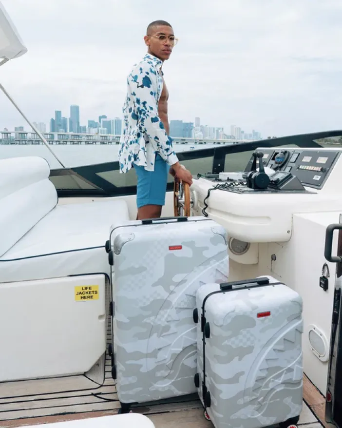 3AM LE BLANC SHARKNAUTICS HARDSHELL FULL-SIZE LUGGAGE>SPRAYGROUND Best