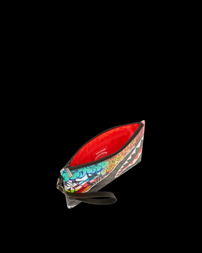 ARTISTIC PURSUIT CROSSOVER CLUTCH>SPRAYGROUND Sale