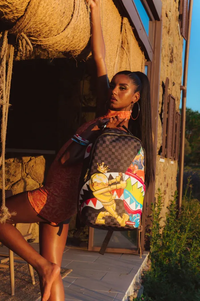 ASTROMANE SHARKS IN SPACE BACKPACK (DLXV)>SPRAYGROUND