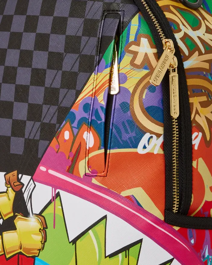 ASTROMANE SHARKS IN SPACE BACKPACK (DLXV)>SPRAYGROUND