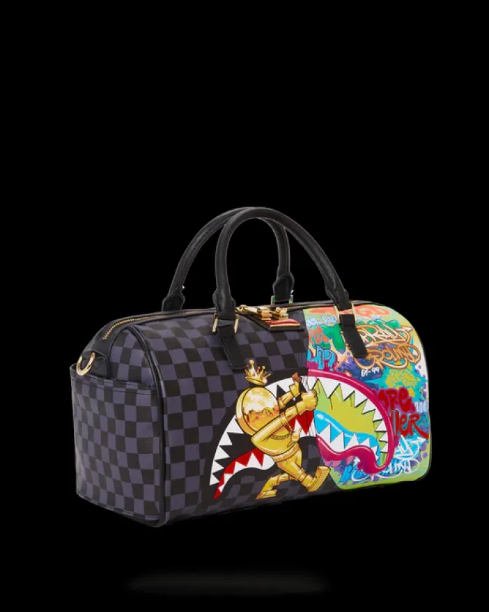 ASTROMANE SHARKS IN SPACE MINI DUFFLE>SPRAYGROUND Clearance