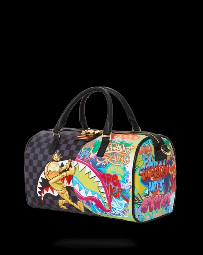 ASTROMANE SHARKS IN SPACE MINI DUFFLE>SPRAYGROUND Clearance