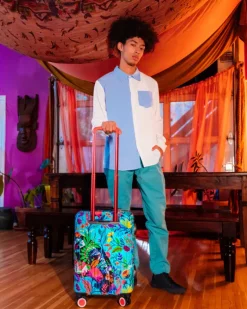 AVANT GARDEN SHARKNAUTICS HARDSHELL CARRY-ON LUGGAGE><noscript><img width=