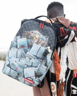 BANK STACKS OF ZAMUNDA COMING 2 AMERICA BACKPACK><noscript><img width=