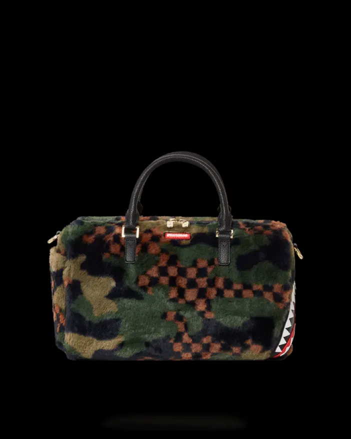 BIG SKY FUR SHARK MINI DUFFLE>SPRAYGROUND New