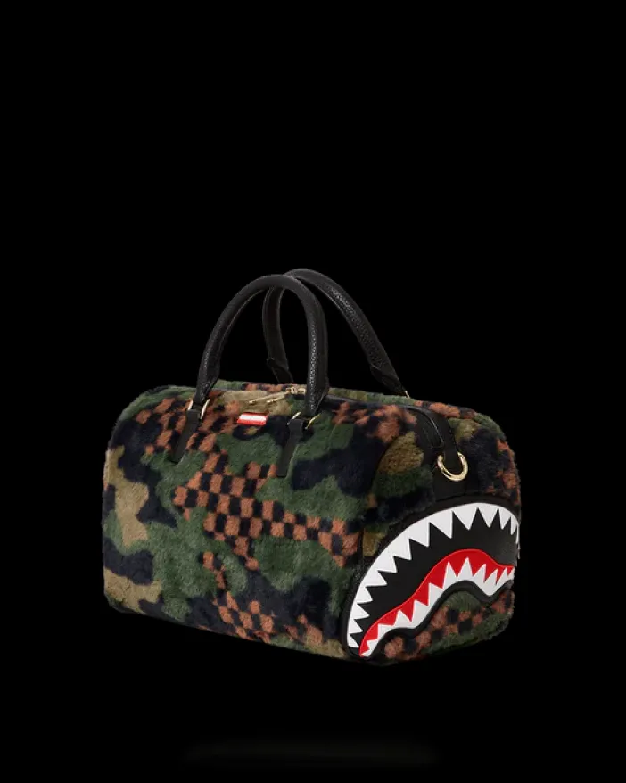 BIG SKY FUR SHARK MINI DUFFLE>SPRAYGROUND New