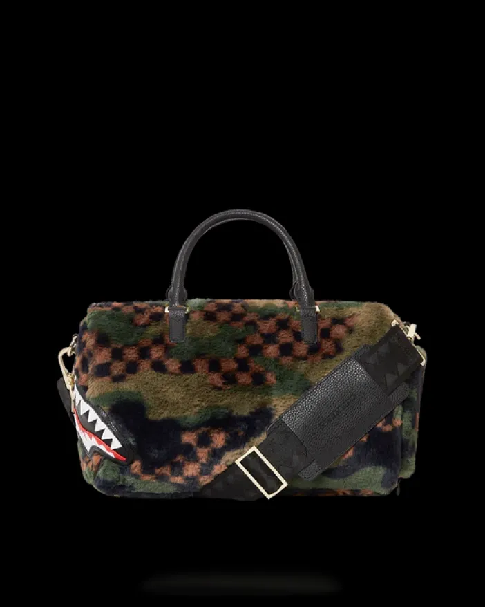 BIG SKY FUR SHARK MINI DUFFLE>SPRAYGROUND New