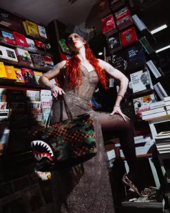 BIG SKY FUR SHARK TOTE>SPRAYGROUND Outlet