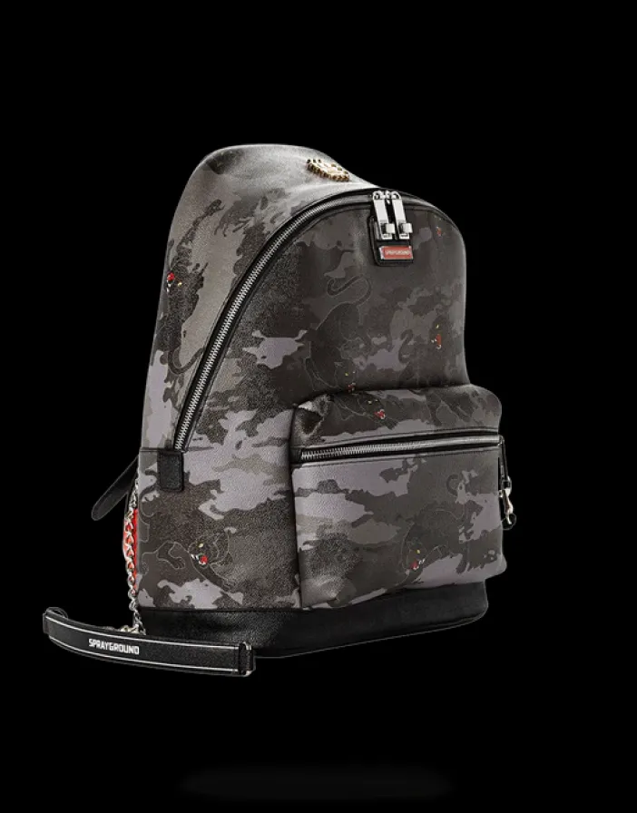 BLACK PANTHERA CAMO EMPEROR>SPRAYGROUND Sale