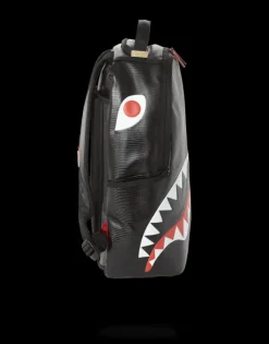 BLACK REPTILE SHARK BACKPACK (ONE OF ONE)><noscript><img width=