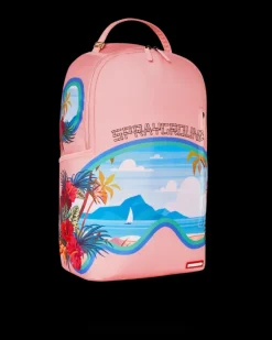 BORA BORA SHARK ISLAND VILLA BACKPACK><noscript><img width=